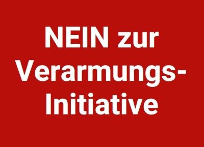 Kleinbild Nein zur Verarmungsinitiative